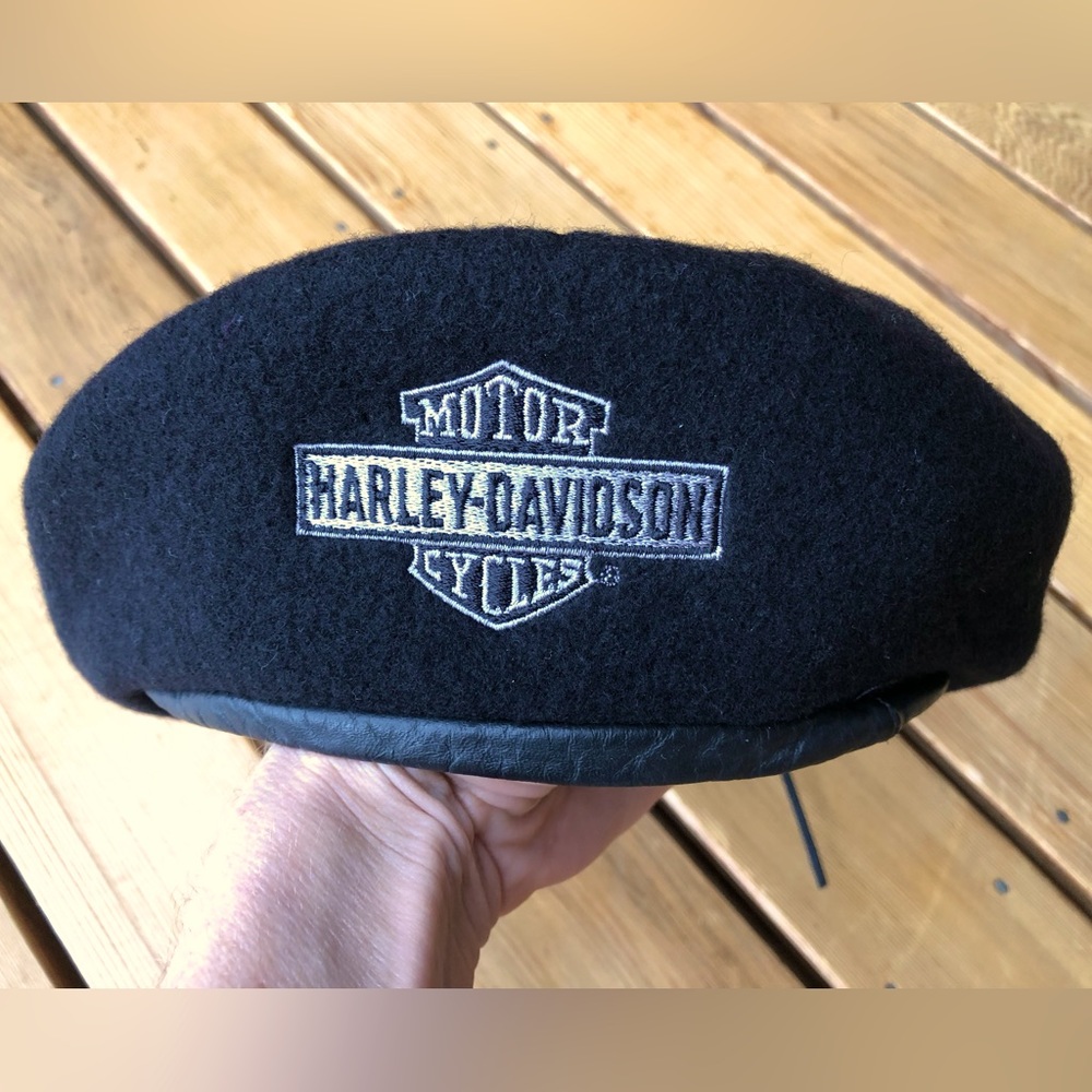 Harley Davidson Wool Beret— Like New